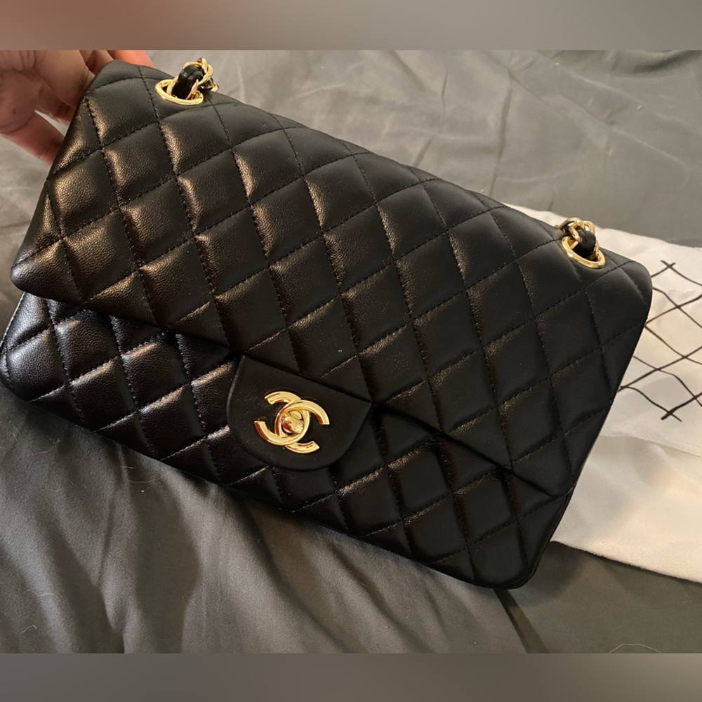 Chanel black shoulder bag